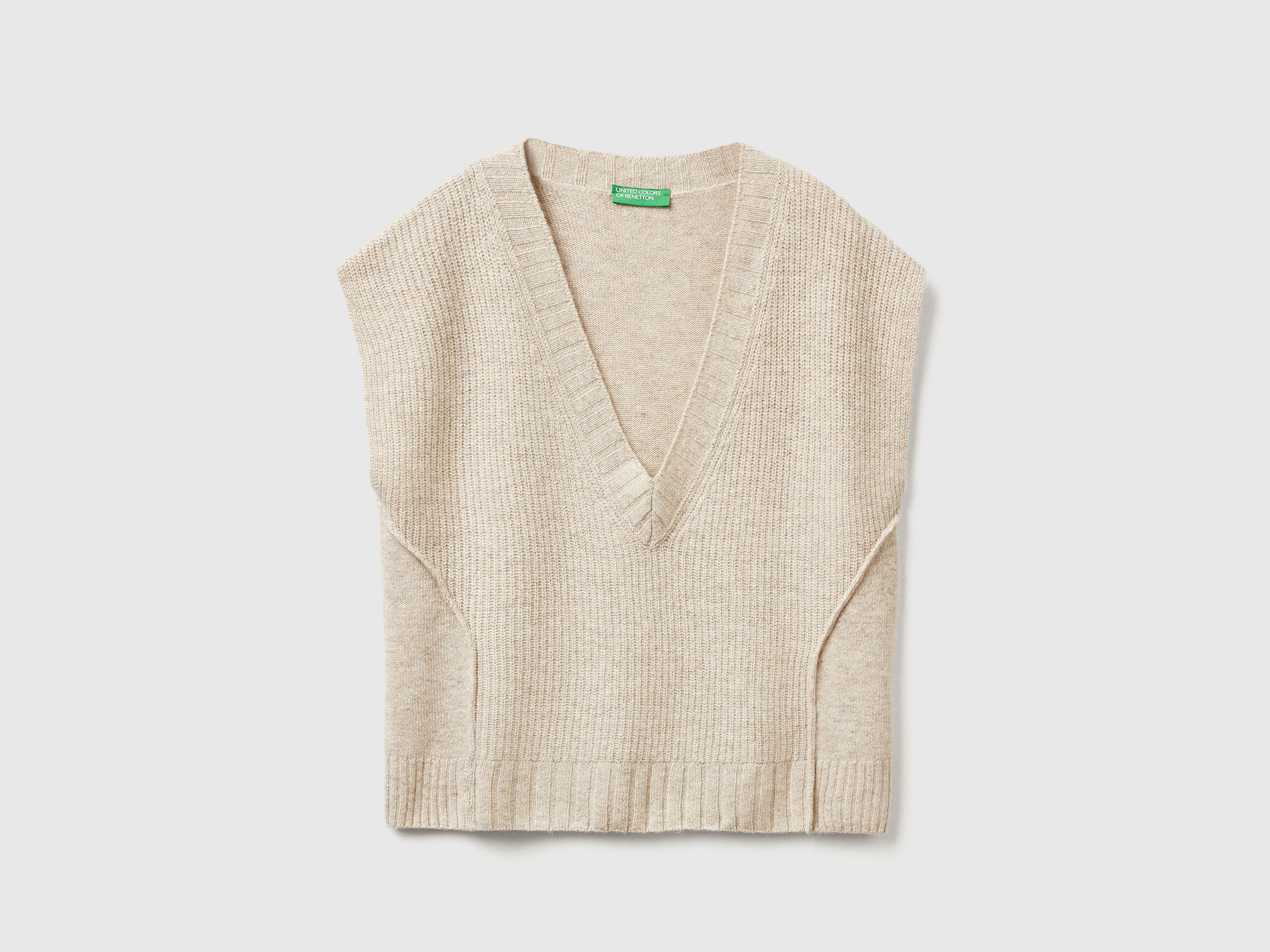 S/L V NECK SWEATER Women image number 5